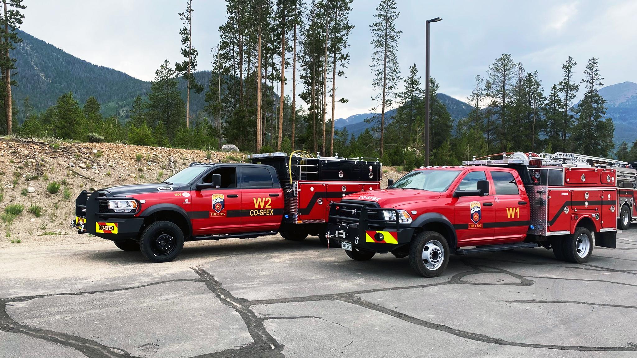 Picture of Summit County's Fire and EMS Wildland Equipment
